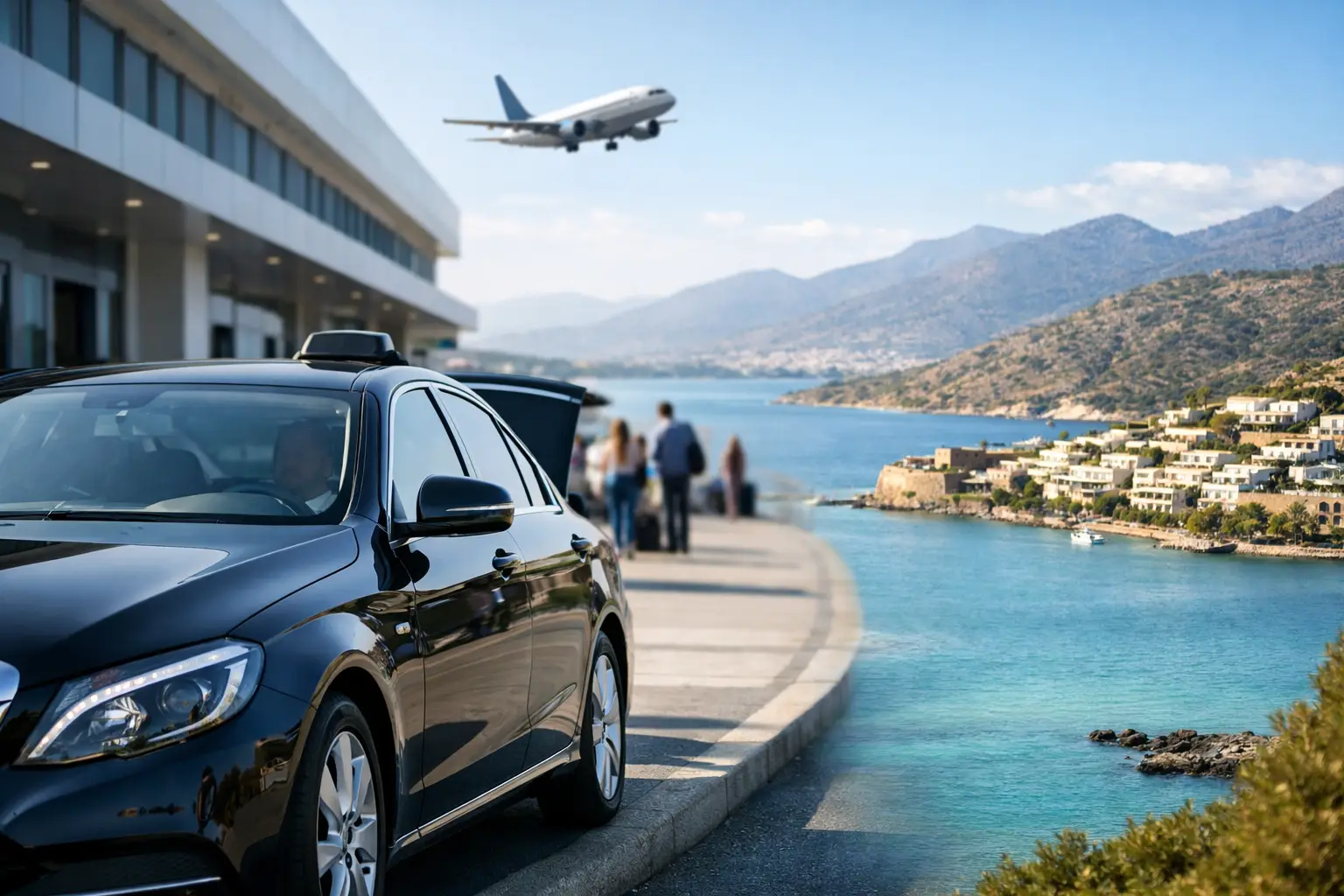 Heraklion Airport to Elounda Taxi Transfers