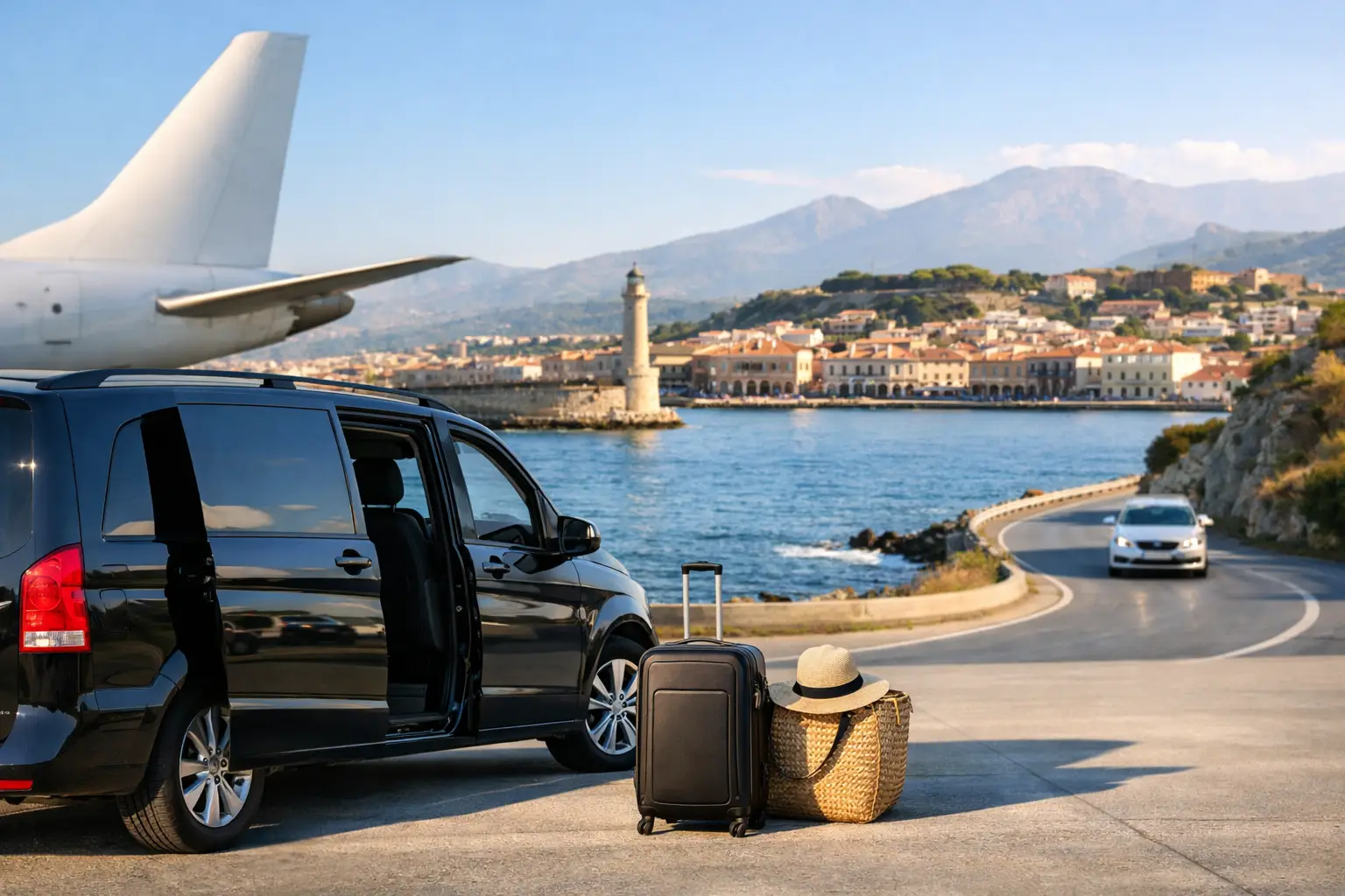 Chania Airport to Rethymno Transfer Options