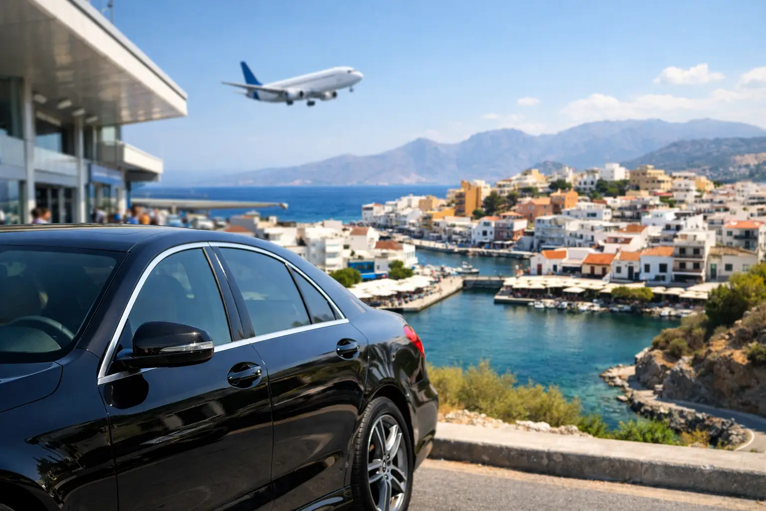 Heraklion Airport to Agios Nikolaos Taxi