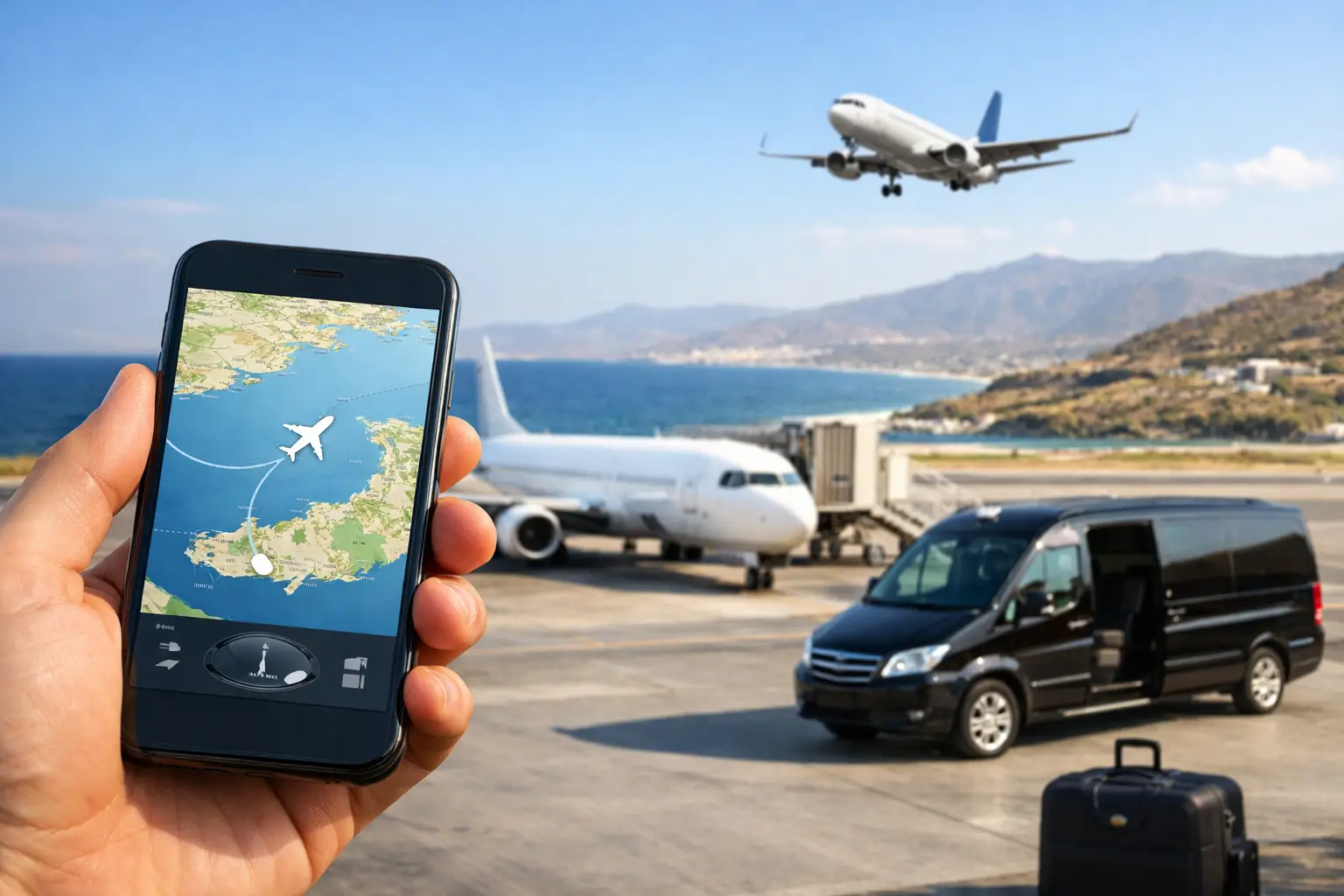 Crete Airport Transfer Flight Tracking Explained