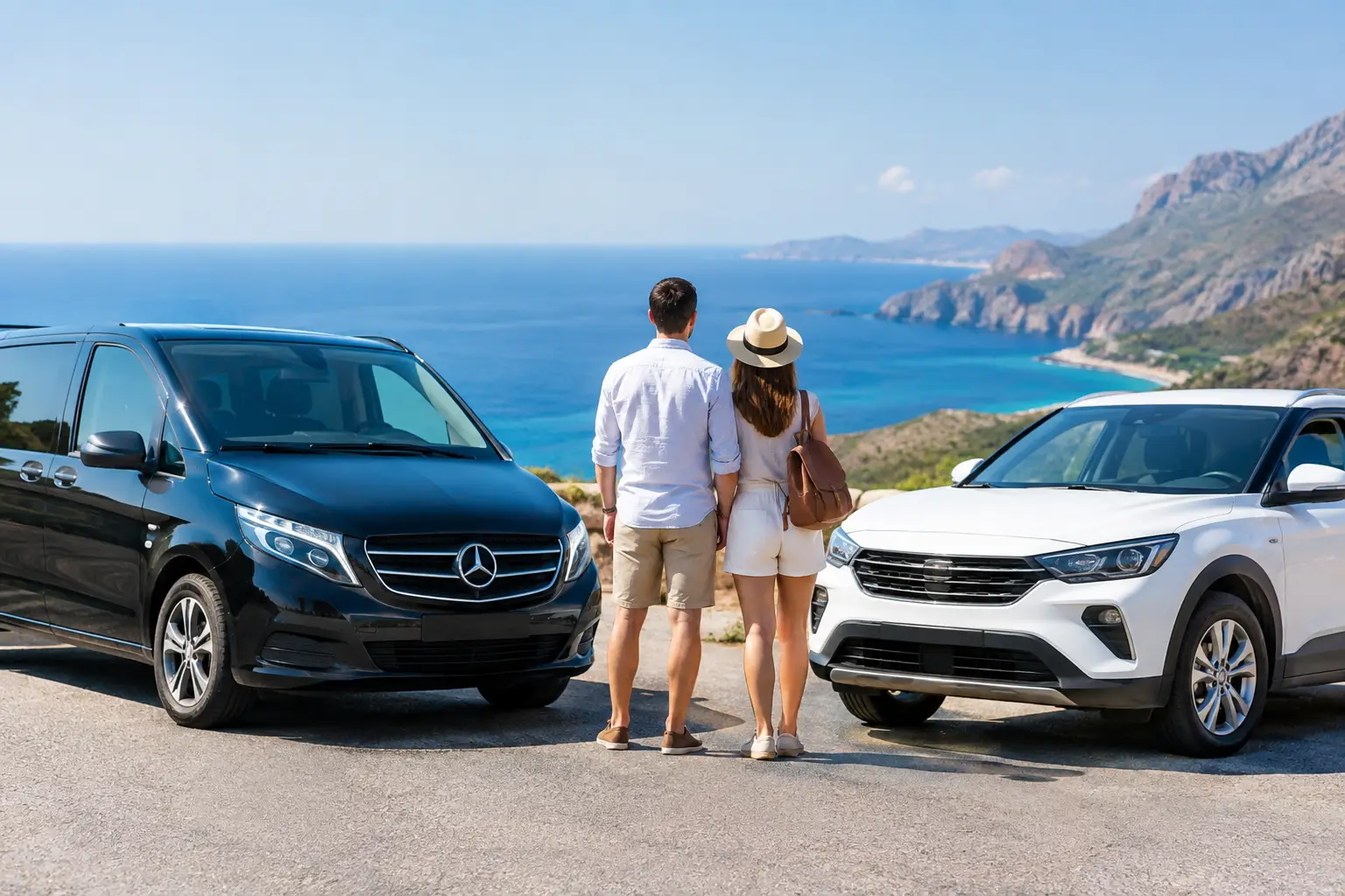 Private Taxi Versus Rental Car for Crete Travel