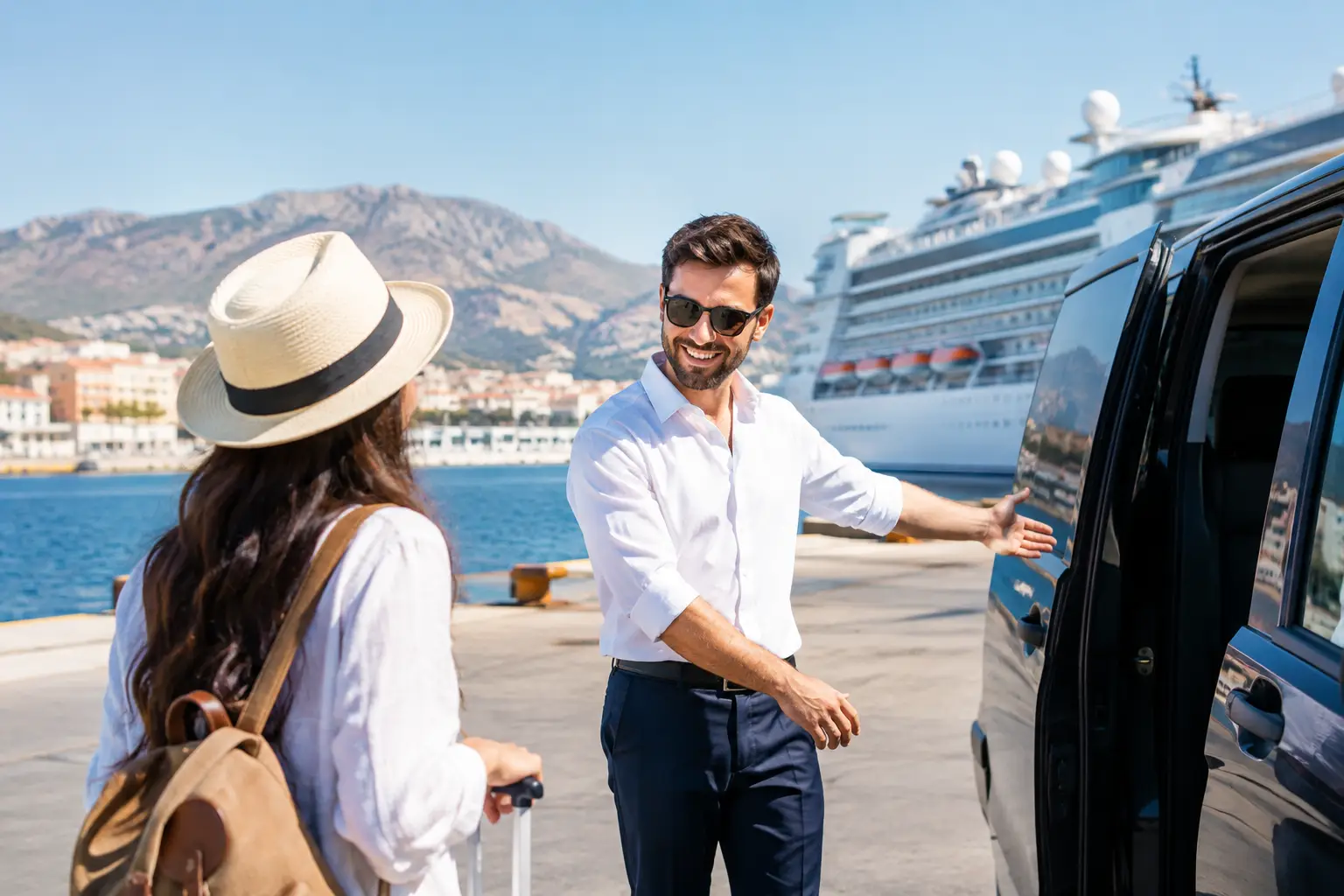 How to Book a Port Pickup in Crete Before You Sail