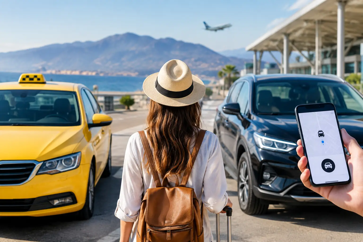 Taxi Versus Rideshare for Crete Arrivals