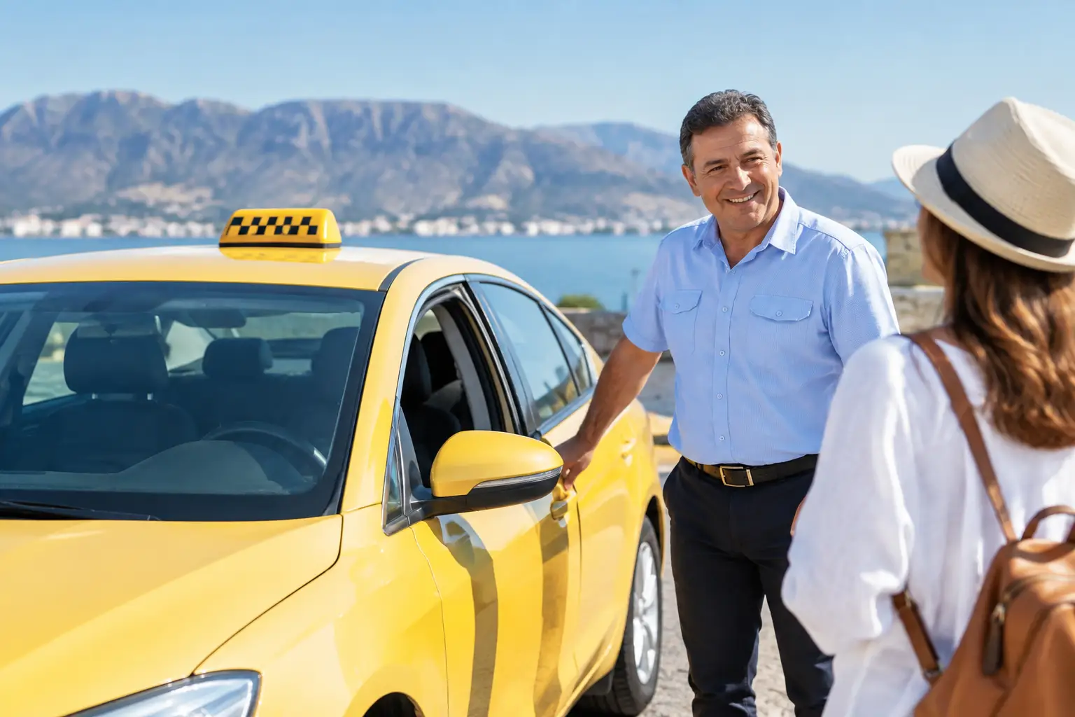 How to Find Licensed Taxi Drivers in Crete